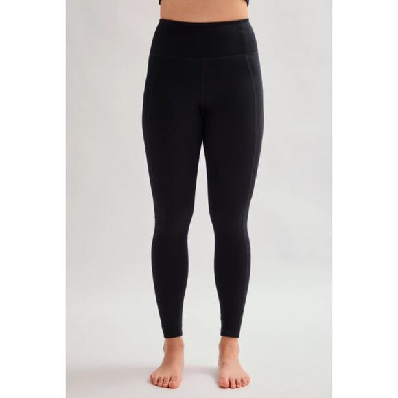 Girlfriend Collective Women's Black Compressive High-Rise 7/8 Legging - Size XS - Picture 9 of 9